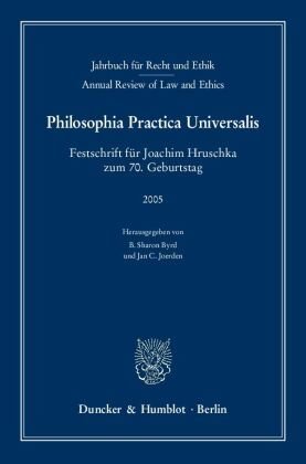 Jahrbuch für Recht und Ethik / Annual Review of Law and Ethics. - Jahrbuch für Recht und Ethik. Annual Review of Law and Ethics