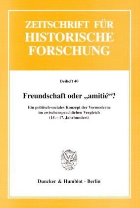 Freundschaft oder ¯amitié®?