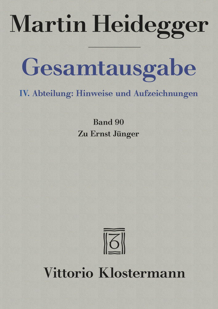 Zu Ernst Jünger - Gesamtausgabe