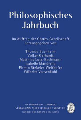 Philosophisches Jahrbuch Halbbd.1