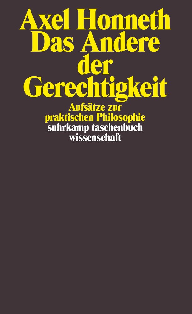 Das Andere der Gerechtigkeit