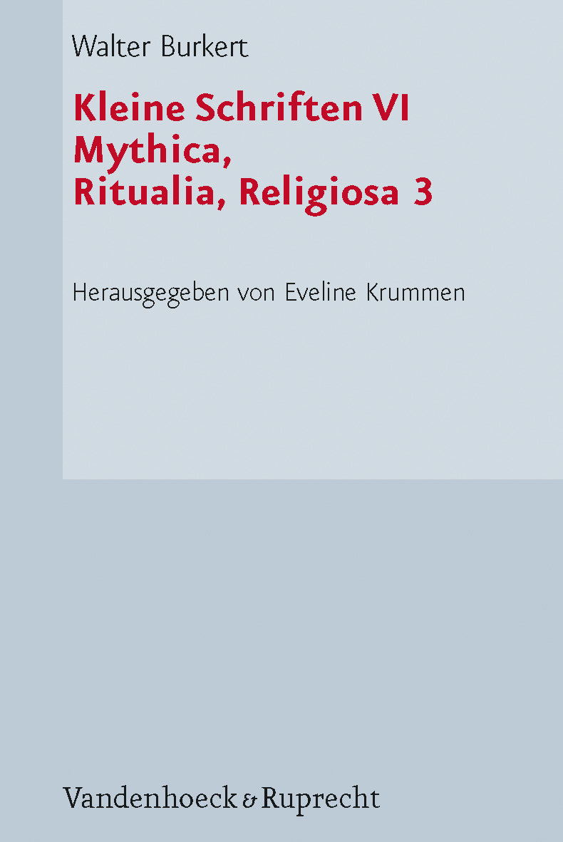 Kleine Schriften VI - Kleine Schriften Tl.3