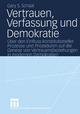 Vertrauen, Verfassung und Demokratie