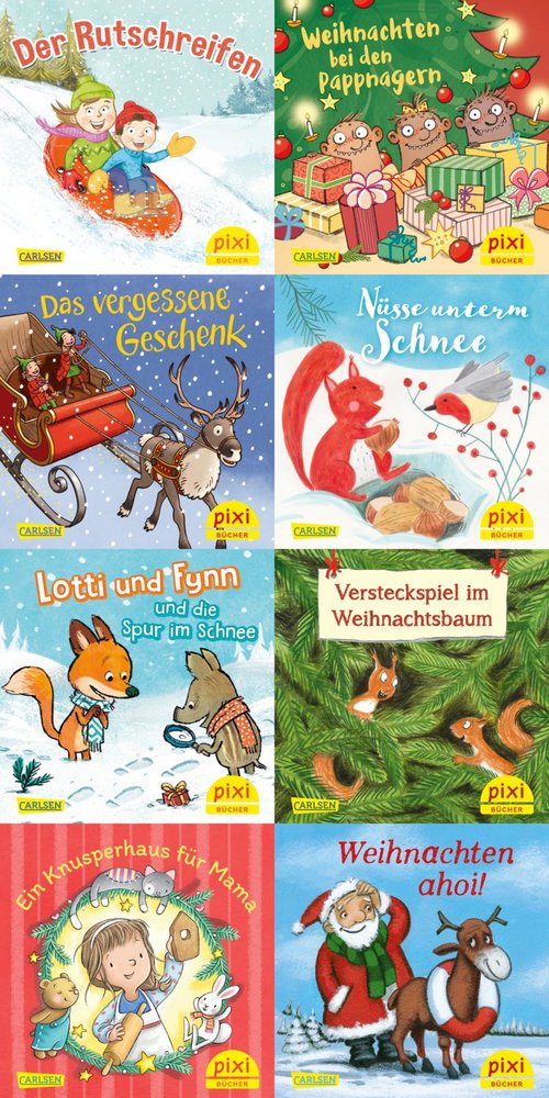 Pixi-Weihnachts-Box 39: Pixis Weihnachtsgeschenke (8 x 8 Exemplare)