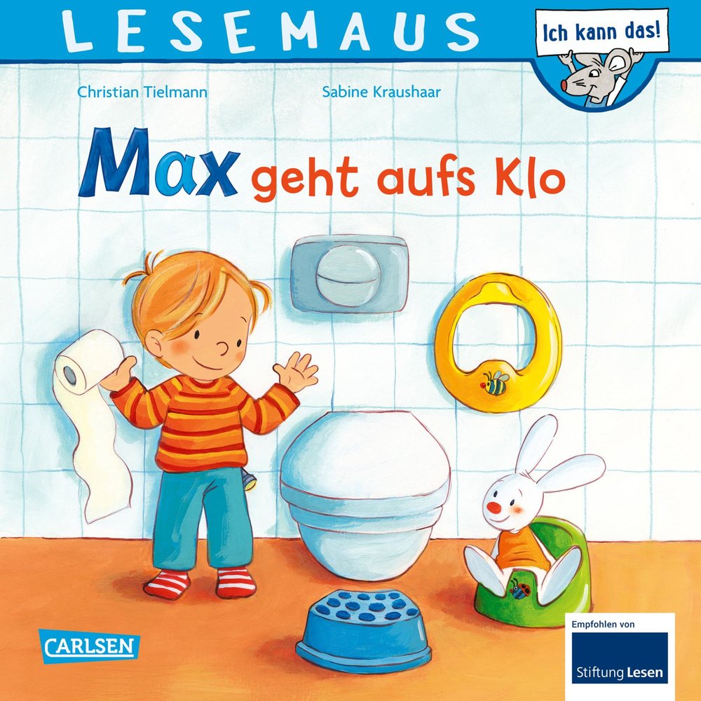 LESEMAUS: Max geht aufs Klo