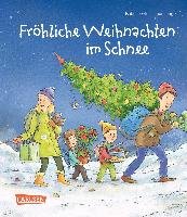 Fröhliche Weihnachten im Schnee