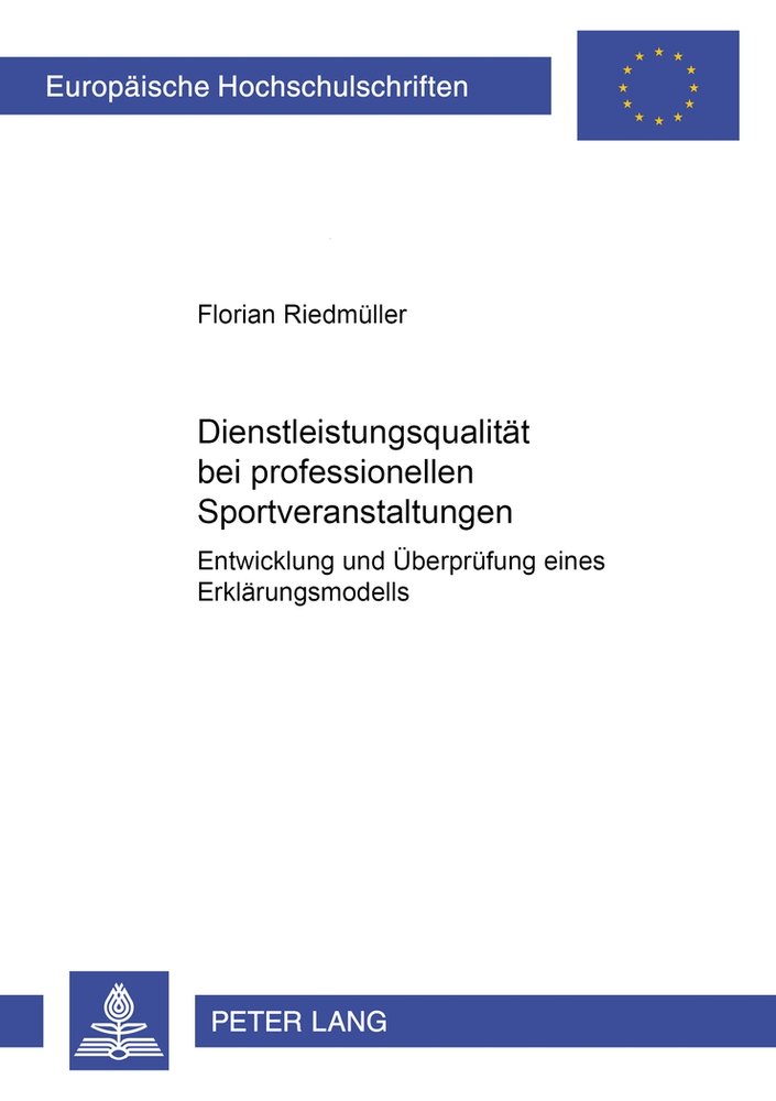 Dienstleistungsqualität bei professionellen Sportveranstaltungen