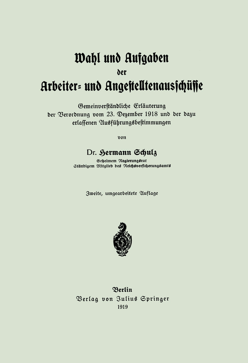 Wahl und Aufgaben der Arbeiter- und Angestelltenausschüsse