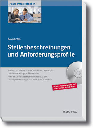 Stellenbeschreibungen und Anforderungsprofile, m. CD-ROM