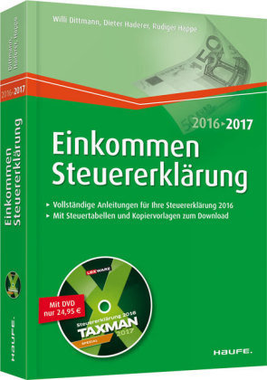 Einkommensteuererklärung 2016/2017 plus DVD-ROM