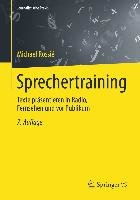 Sprechertraining, m. Audio-CD