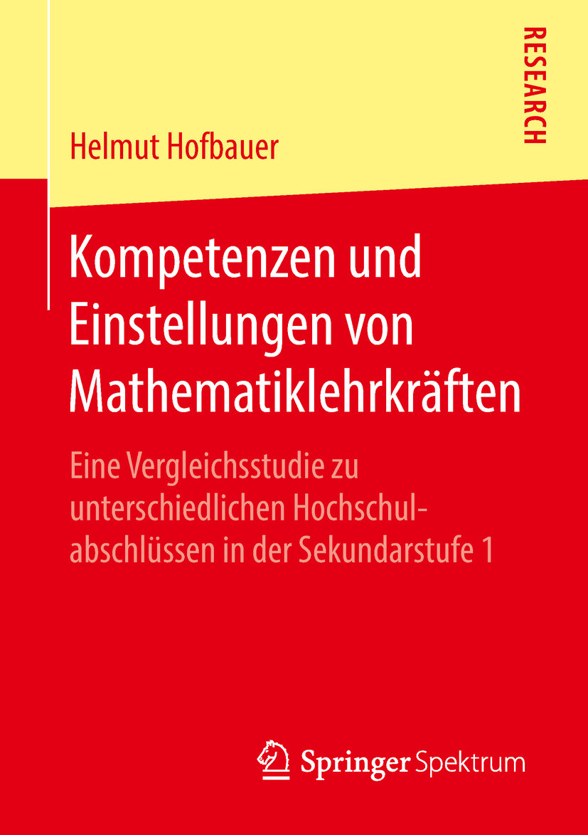 Kompetenzen und Einstellungen von Mathematiklehrkräften