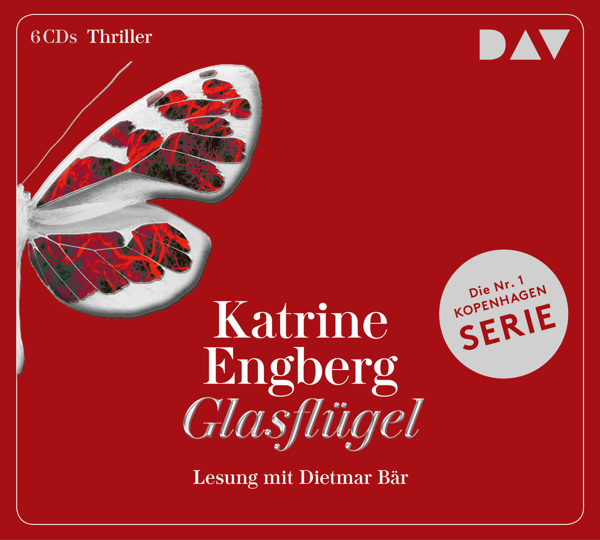 Glasflügel. Ein Kopenhagen-Thriller, 6 Audio-CD