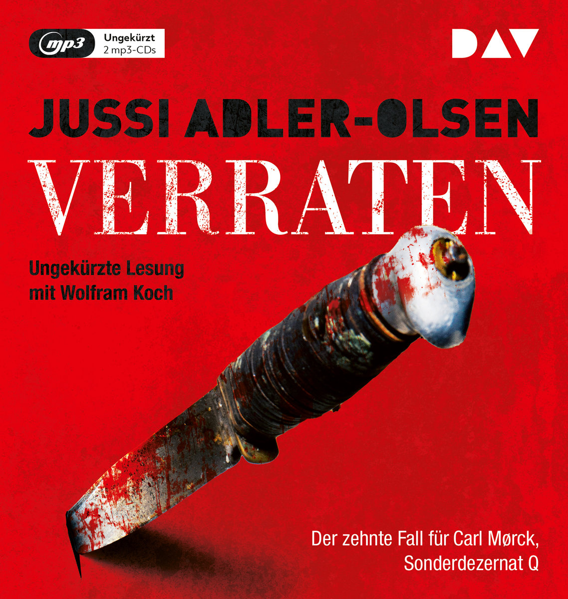 Verraten. Der zehnte Fall für Carl Mørck, Sonderdezernat Q, 2 Audio-CD, 2 MP3