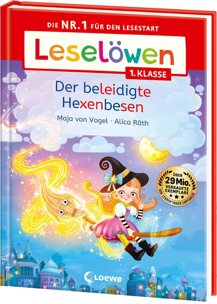 Leselöwen 1. Klasse - Der beleidigte Hexenbesen