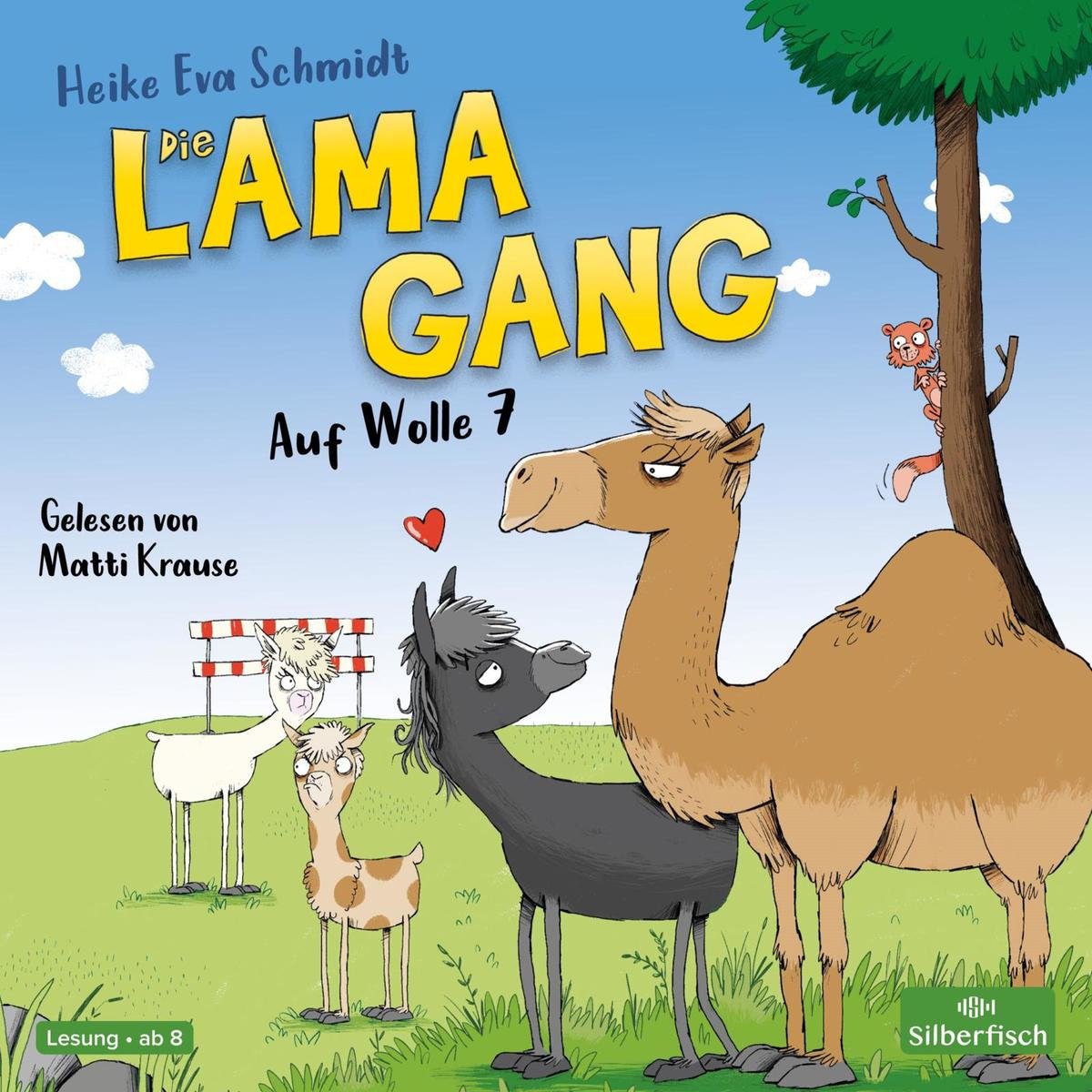 Die Lama-Gang. Mit Herz & Spucke 2: Auf Wolle 7, 2 Audio-CD