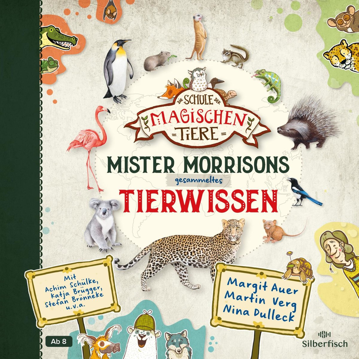 Mister Morrisons gesammeltes Tierwissen, 4 Audio-CD