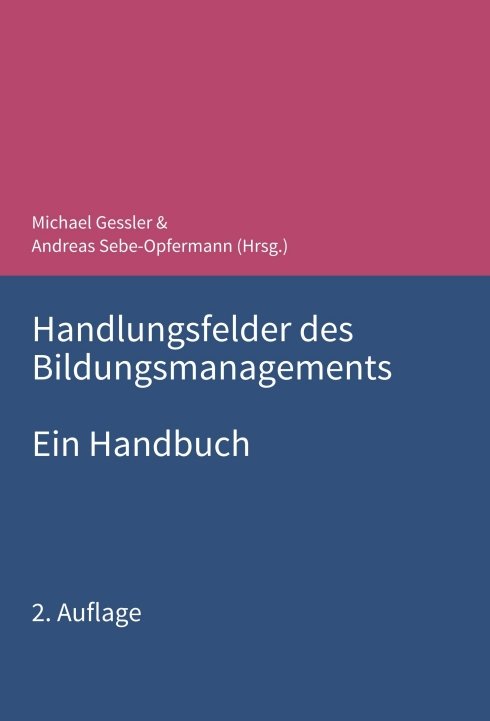 Handlungsfelder des Bildungsmanagements