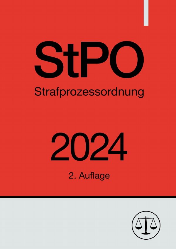 Strafprozessordnung - StPO 2024