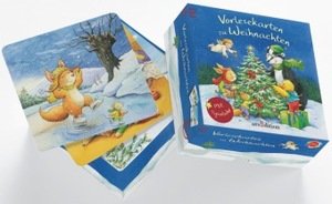 Vorlesekarten zu Weihnachten, m. Spieluhr