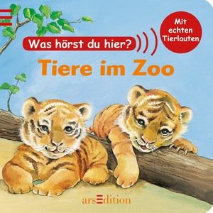 Was hörst du hier? Tiere im Zoo, m. Soundeffekten