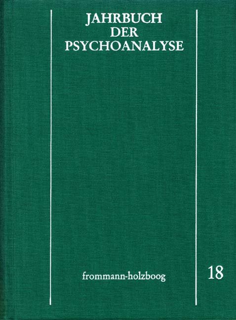 Jahrbuch der Psychoanalyse. Beiträge zur Theorie, Praxis und Geschichte