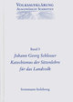 Volksaufklärung - Ausgewählte Schriften / Band 5: Johann Georg Schlosser (1739-1799) - Volksaufklärung - Ausgewählte Schriften