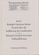 Volksaufklärung - Ausgewählte Schriften / Band 8: Rudolph Zacharias Becker (1752-1822) / Heinrich Gottlob Zerrenner (175 - Volksaufklärung - Ausgewählte Schriften