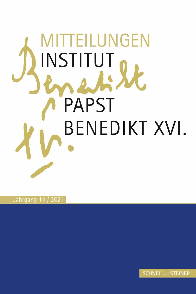 Mitteilungen Institut Papst Benedikt XVI.