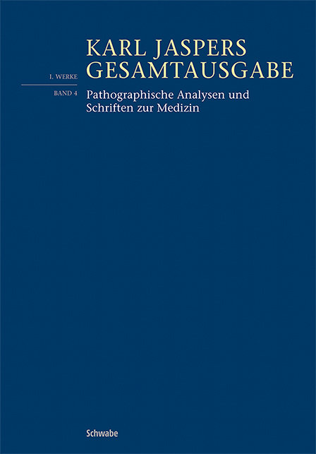 Pathographische Analysen und Schriften zur Medizin