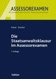 Die Staatsanwaltsklausur im Assessorexamen