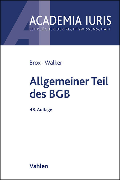 Allgemeiner Teil des BGB