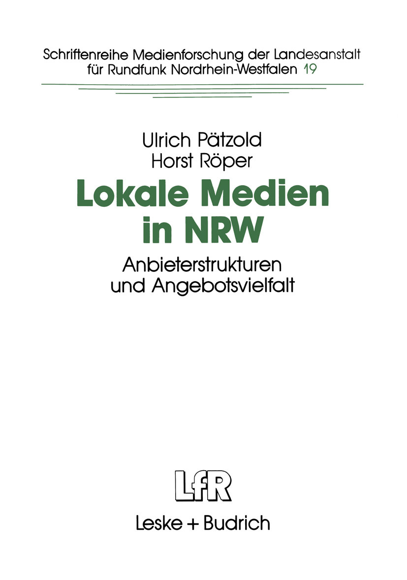 Lokale Medien in NRW