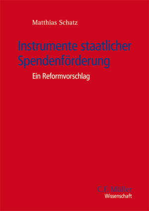 Instrumente staatlicher Spendenförderung