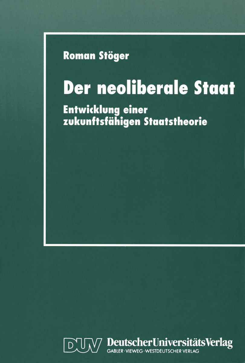 Der neoliberale Staat