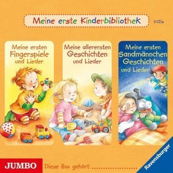 Meine erste Kinderbibliothek Sammelbox, 3 Audio-CDs