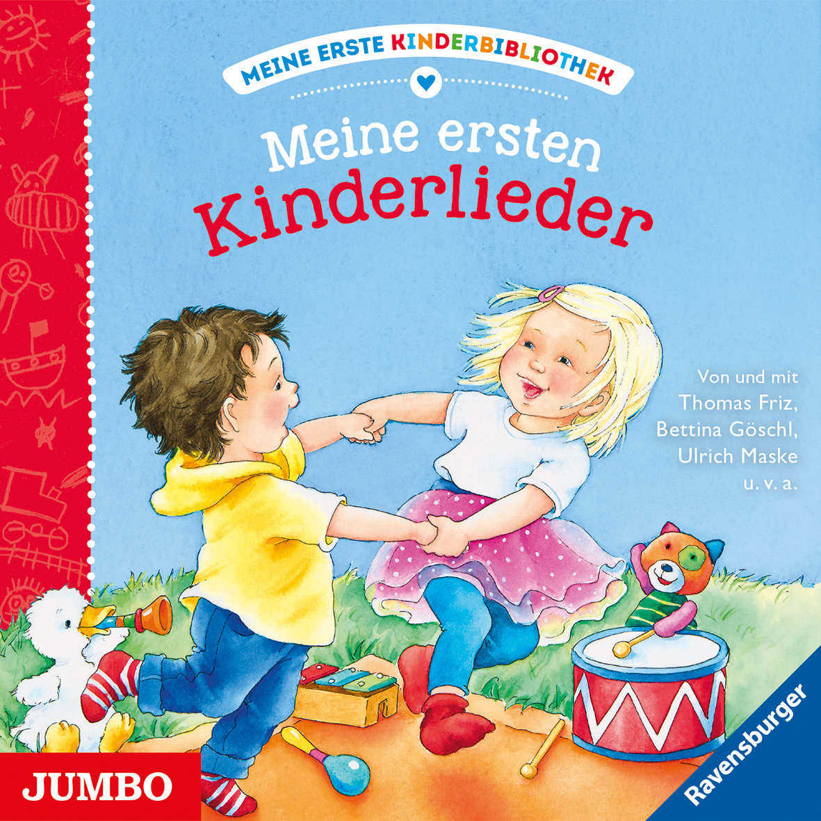 Meine erste Kinderbibliothek. Meine ersten Kinderlieder, Audio-CD