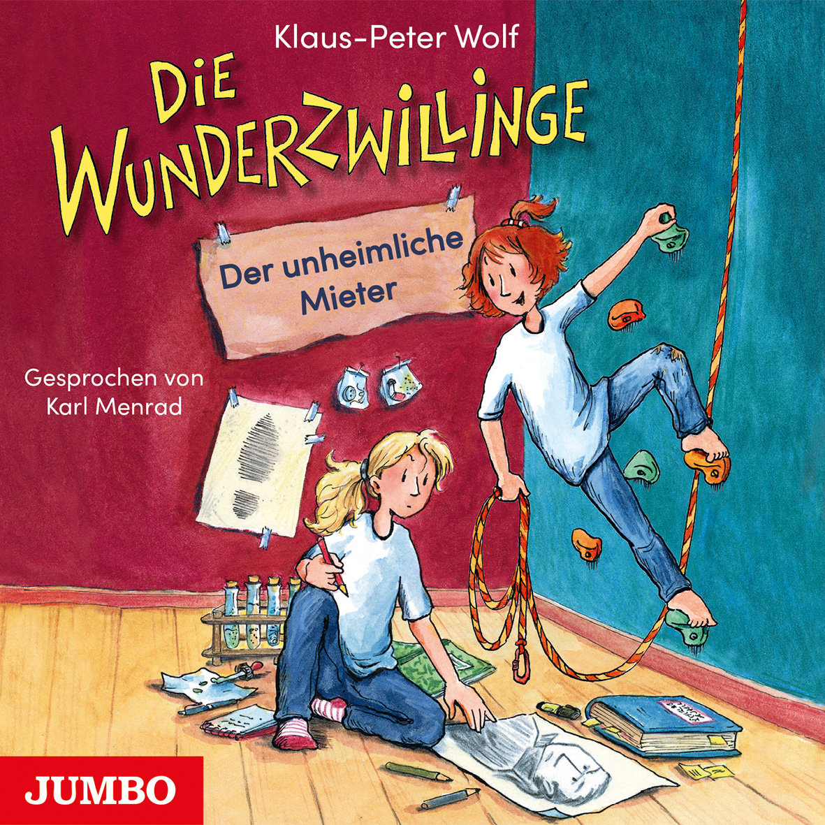 Die Wunderzwillinge. Der unheimliche Mieter, Audio-CD