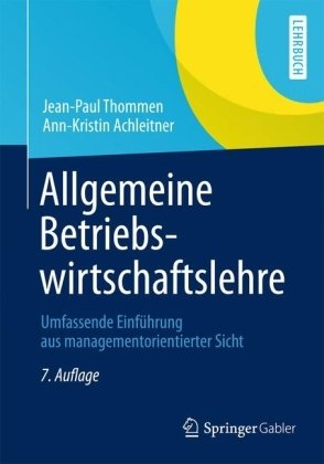 Allgemeine Betriebswirtschaftslehre