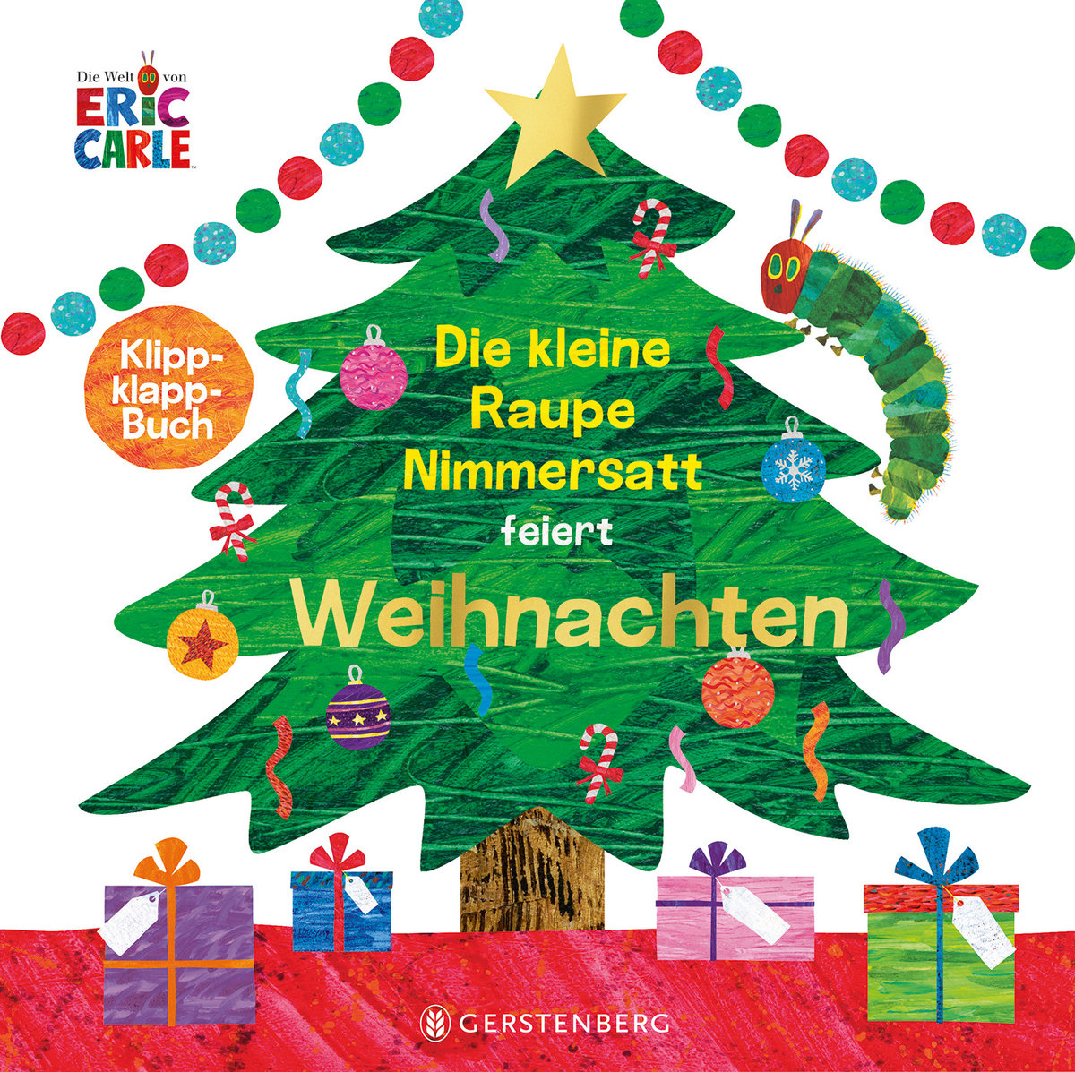 Die kleine Raupe Nimmersatt feiert Weihnachten