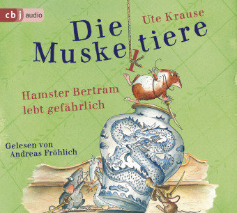 Die Muskeltiere - Hamster Bertram lebt gefährlich, 2 Audio-CDs