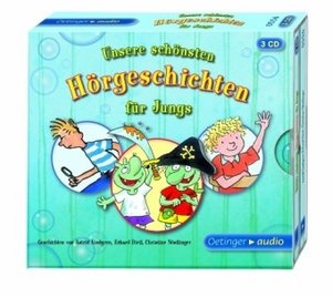 Unsere schönsten Hörgeschichten für Jungs, 3 Audio-CDs