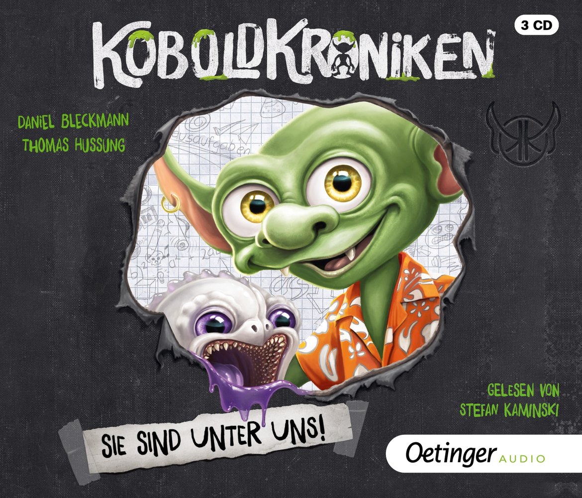 KoboldKroniken 1. Sie sind unter uns!, 3 Audio-CD