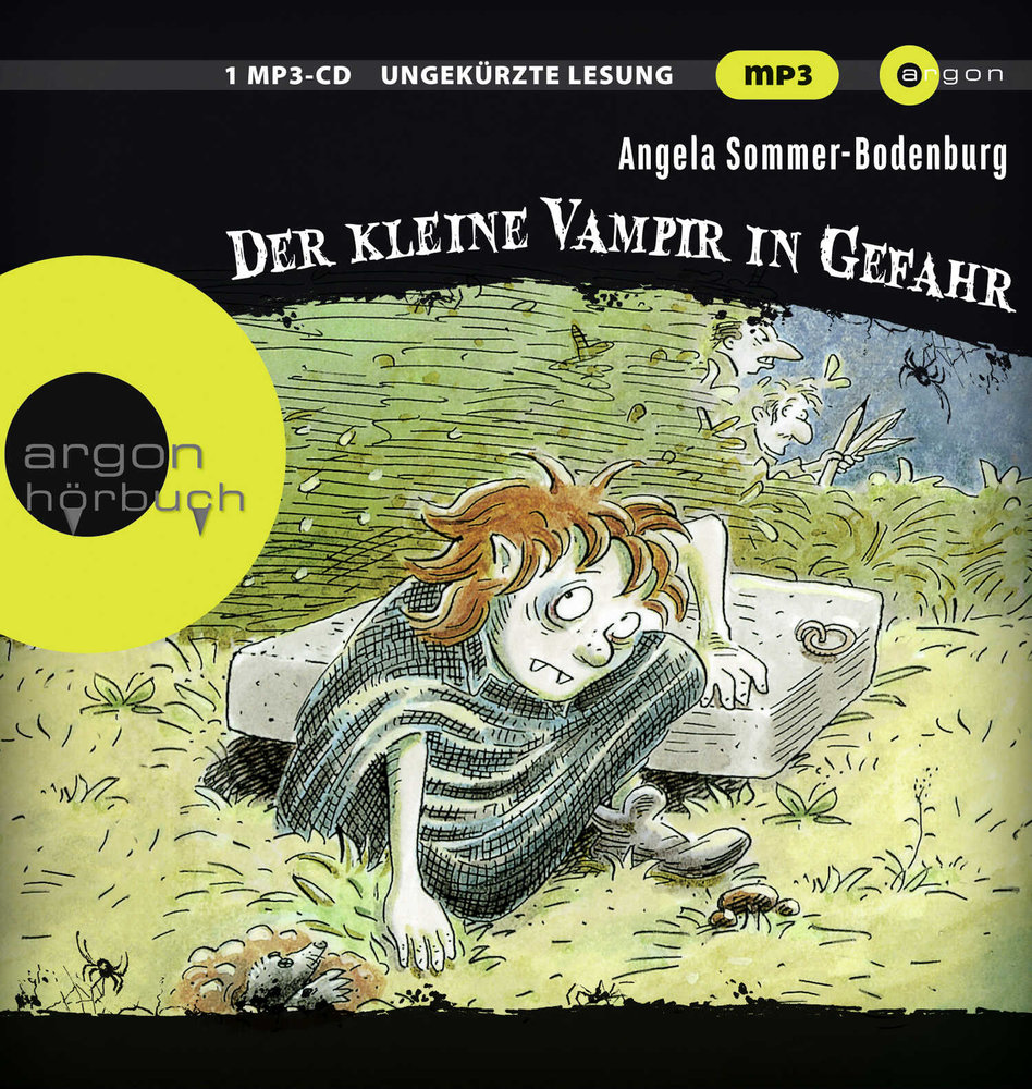 Der kleine Vampir in Gefahr, 1 Audio-CD, 1 MP3