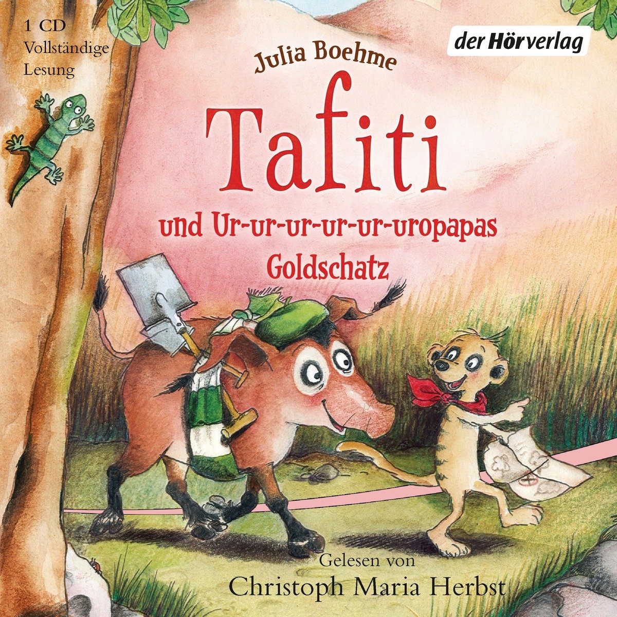 Tafiti und Ur-ur-ur-ur-ur-uropapas Goldschatz, 1 Audio-CD