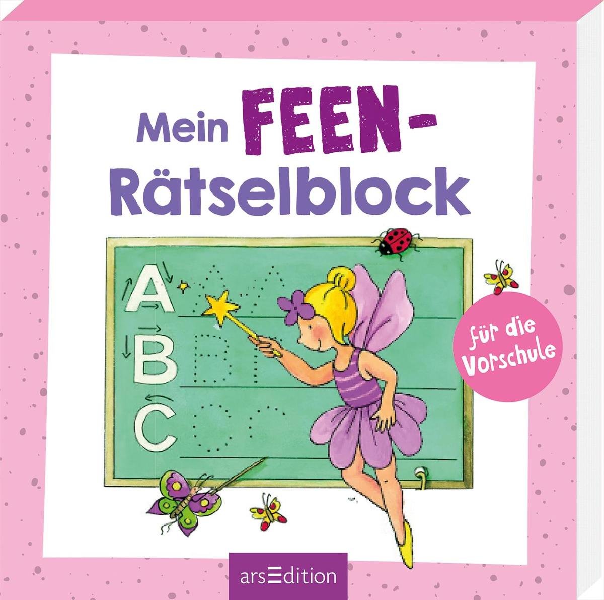 Mein Feen-Rätselblock für die Vorschule