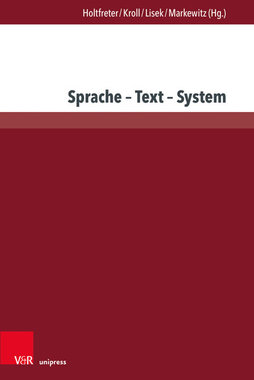 Sprache - Text - System