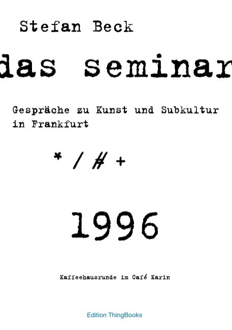 Das Seminar