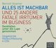 Alles ist machbar und 25 andere fatale Irrtümer im Business, 4 Audio-CD