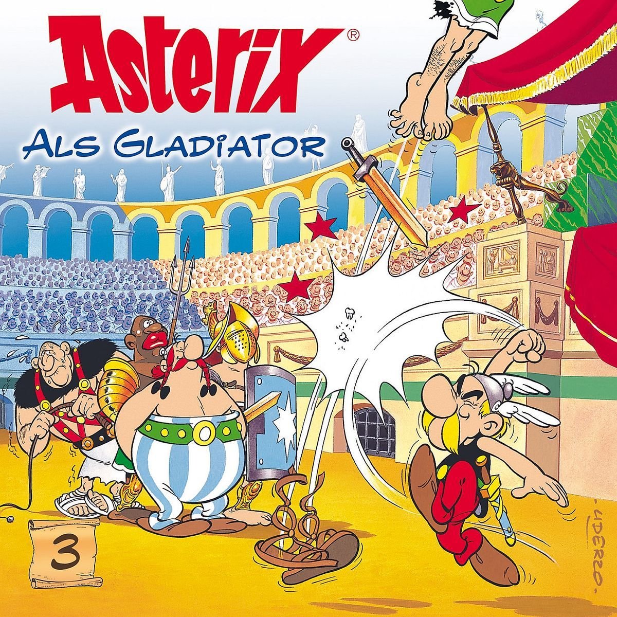 Asterix als Gladiator, 1 Audio-CD